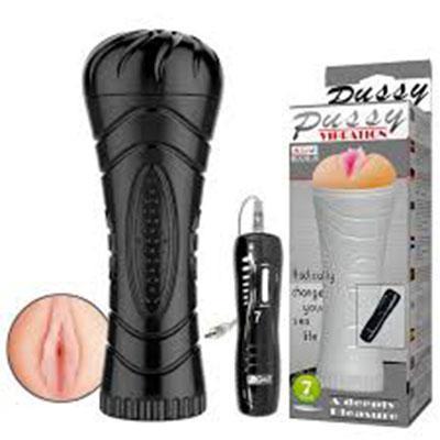 Âm đạo giả đèn Pin 7 chế độ rung Pussy