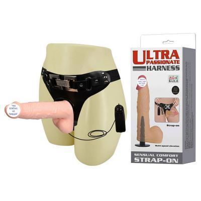 Dương vật giả cao cấp dậy đeo đặc có rung cao cấp Ultra