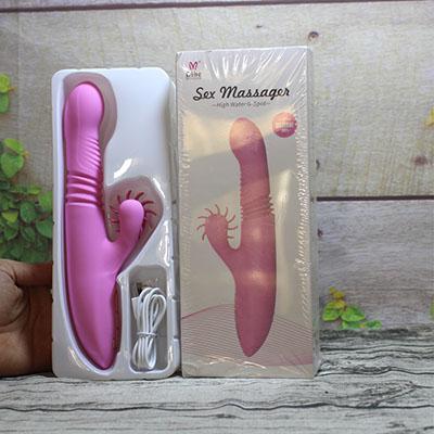 Dương vật giả đa năng rung thụt ngoáy kết hợp lưỡi liếm