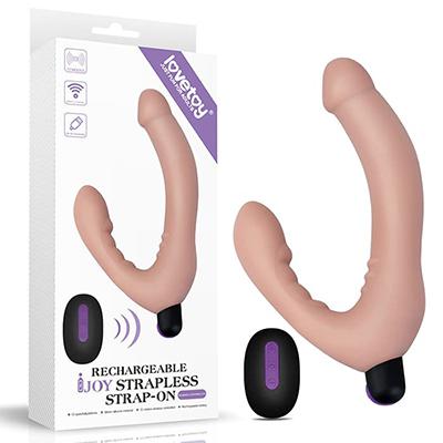 Dương vật giả rung 2 đầu có điều khiển từ xa Lovetoy