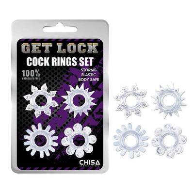 Bộ vòng gai  silicon sao biển Get lock