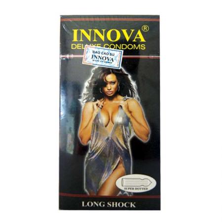 5 Hộp bao cao su chống xuất tinh sớm Innova Gân & Gai