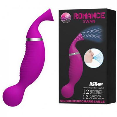 Máy rung bú hút âm đạo cực phê Romance 3 đầu